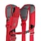 Bucket Boss Belt, Leather Hyrbid Tool Belt with Suspenders, RED, Red 55505-RD - alternate 2